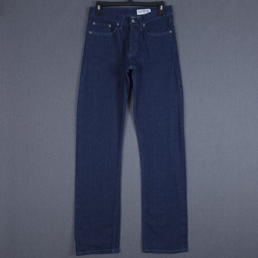 Gustin Rainbow Selvedge Jeans Mens Size 31 (Fits 28x33) Cone Mills Denim #529